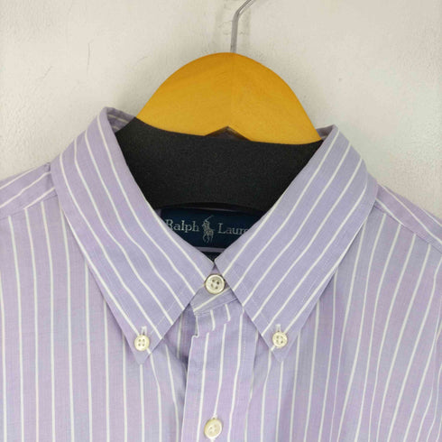 ラルフローレン RALPH LAUREN CLASSIC FIT ストライプボタンダウンシャツ メンズ LL