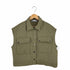 ザラ ZARA DIAMOND QUILTED GILET レディース JPN:M