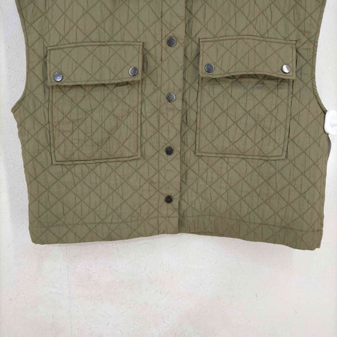 ザラ ZARA DIAMOND QUILTED GILET レディース JPN:M