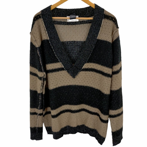 blank 24ss REVERSIBLE SCHOOL KNIT メンズ 0