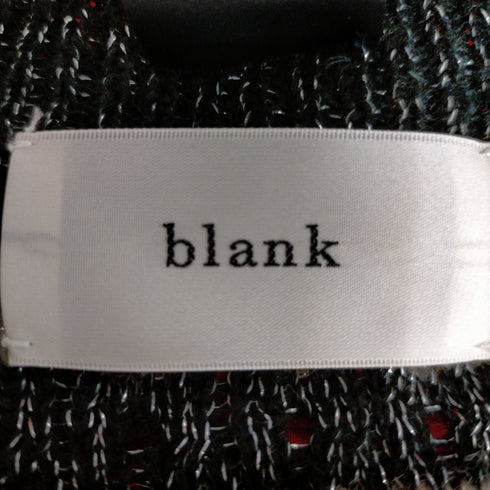 blank 24ss REVERSIBLE SCHOOL KNIT メンズ 0