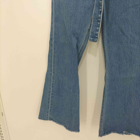 マーキュリーデュオ MERCURYDUO ハイウエストデザインデニムフレアパンツ レディース JPN:M