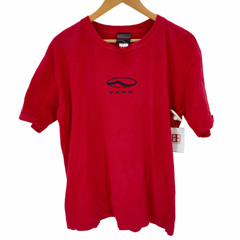 バンズ VANS 旧タグ フロントロゴプリント クルーネックTシャツ メンズ