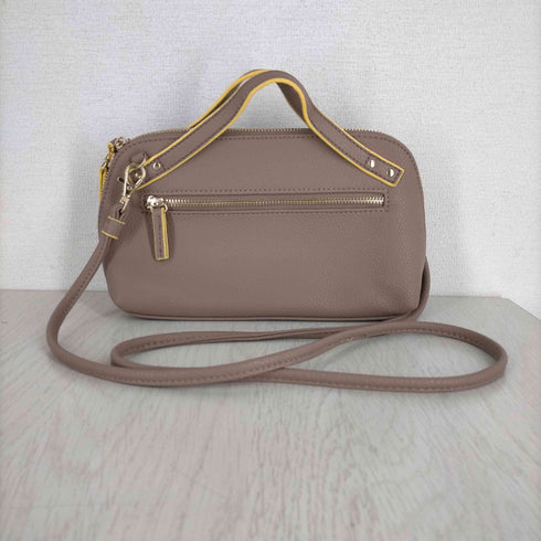 l'amiplus レザーショルダーバッグ レディース