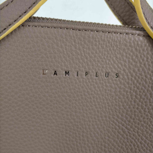 l'amiplus レザーショルダーバッグ レディース