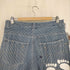 ハンテン HANGTEN 90-00s SURF WEAR バックペイントロゴ ヒッコリークロップドパンツ メンズ JPN:L
