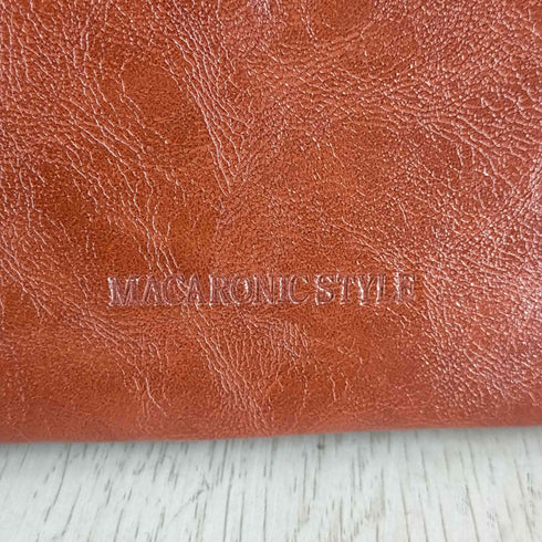 マカロニックスタイル macaronic style レザーショルダーバッグ レディース