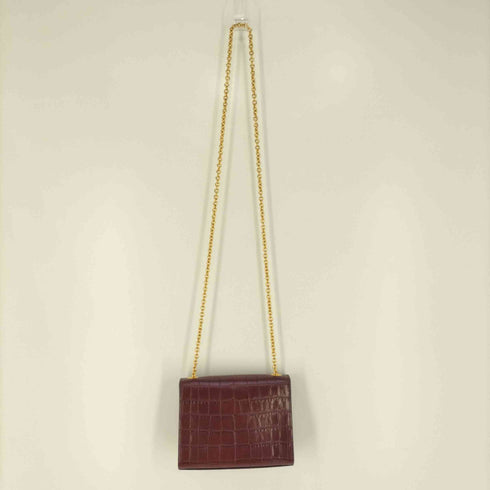 フルラ FURLA Viva S Chain Bag クロコ型押し ビバ クロスボディバッグ レディース