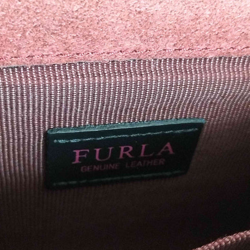 フルラ FURLA Viva S Chain Bag クロコ型押し ビバ クロスボディバッグ レディース