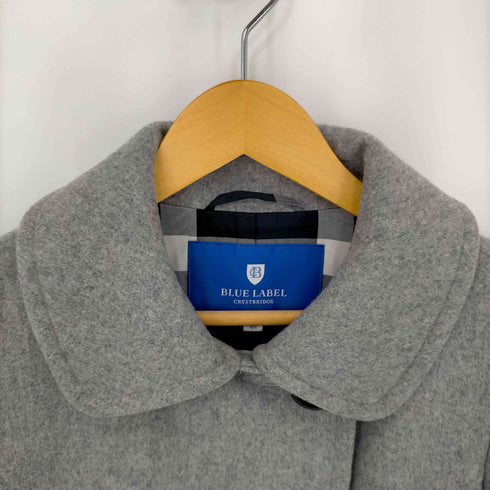ブルーレーベルクレストブリッジ BLUE LABEL CRESTBRIDGE ピーコート ダブルボタンコート レディース 40