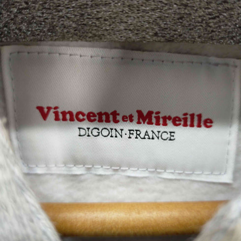 ヴァンソン エ ミレイユ Vincent et Mireille クロップドコンチョフーディー レディース