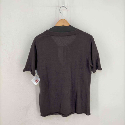 マックスアンドコー MAX & CO. tricot フロントリボンS/Sリネンニットトップス puro Lino レディース import:M