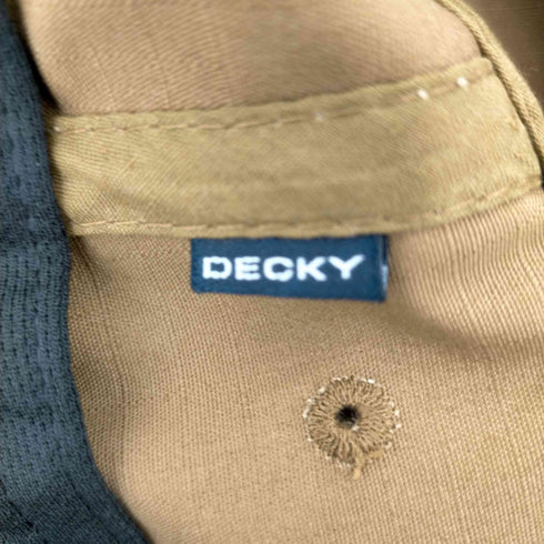 デッキー DECKY リップストップ バケットハット メンズ