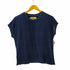 エムエイチエル MHL. コットン 鹿の子 クルーネック カットソー Tシャツ レディース US:0-2