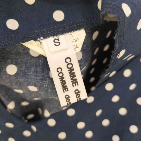 コムデギャルソンコムデギャルソン COMME des GARCONS COMME des GARCONS 裾アシンメトリー ドット キャミワンピース レディース JPN:S