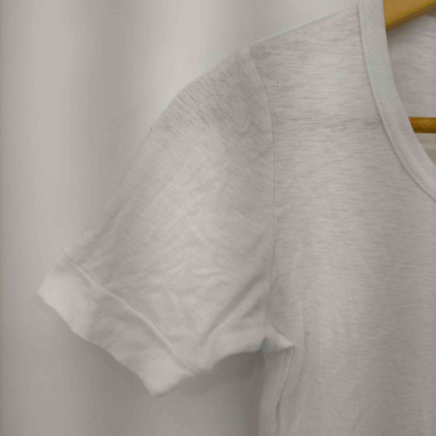 エムエイチエル MHL. Uネック無地Tシャツ レディース US:0-2