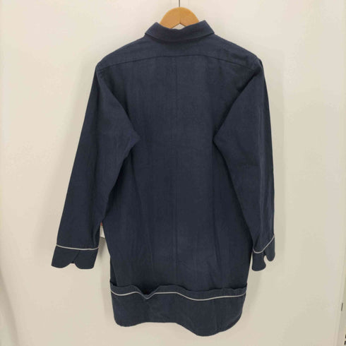 イェーライト YEAH RIGHT ユニセックス リネン混 デザインポケット オーバーサイズ L/S シャツ メンズ ONE SIZE