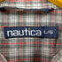 ノーティカ NAUTICA 猫目ボタン L/S チェックシャツ メンズ import:L