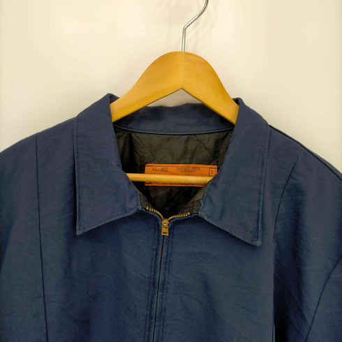 レッドキャップ RED CAP 80S~90S USA製 TALONジップ 裏地キルティングジャケット ワークジャケット メンズ JPN:XL