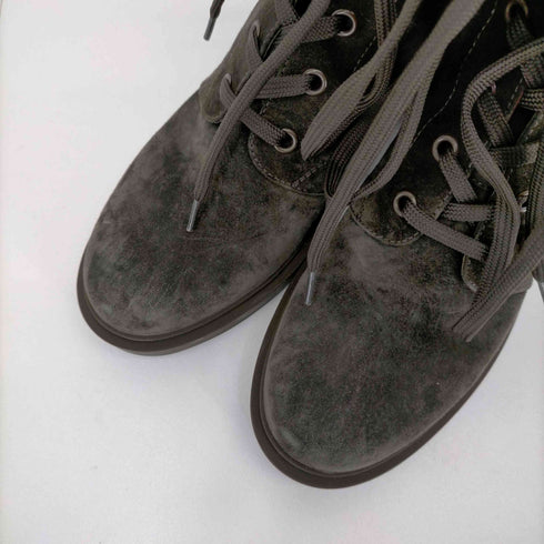 ジャンビトロッシ Gianvito Rossi フォスター レースアップ スエードブーツ レディース JPN:24.5