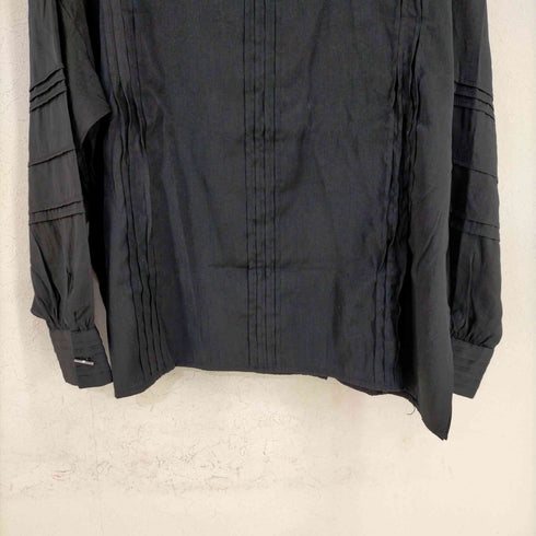 アンティカ パターントルソ antiqua patterntorso タックデザインブラウス レディース FREE