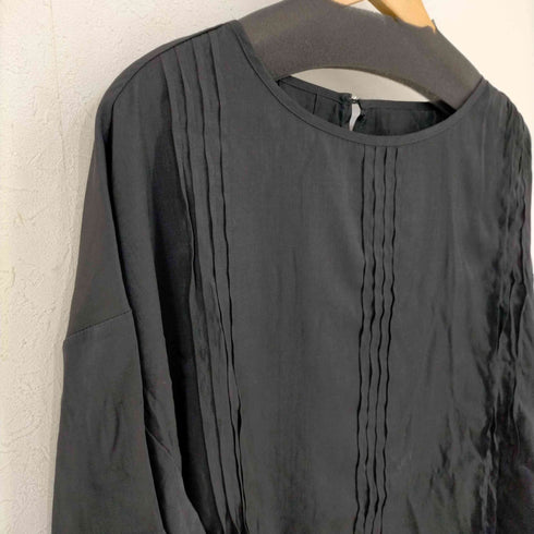 アンティカ パターントルソ antiqua patterntorso タックデザインブラウス レディース FREE