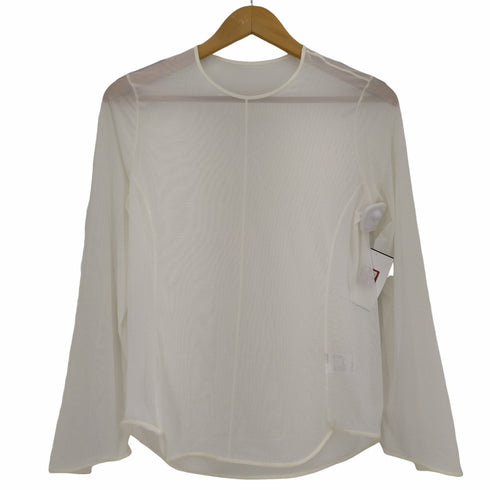 ユニクロ UNIQLO シアークルーネックTシャツ レディース JPN:L