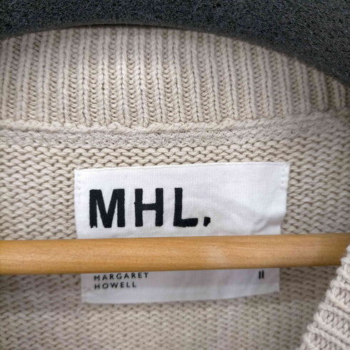 エムエイチエル MHL. コットンニットモックネックプルオーバー レディース US:0-2