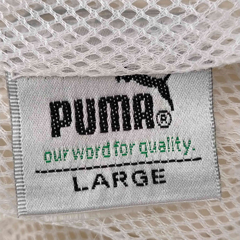 プーマ PUMA 銀タグ サイドテープ ビッグサイズ 裾ジップ トラックパンツ メンズ JPN:L
