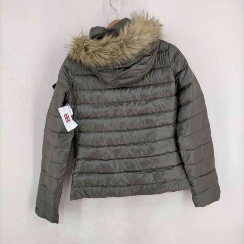 マーモット MARMOT ダウンジャケット フード エコファー フェイクファー ナイロン 2way レディース JPN:XS