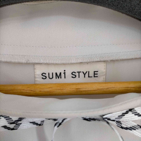 スミスタイル SUM1 STYLE ネックリボンチュニック レディース FREE