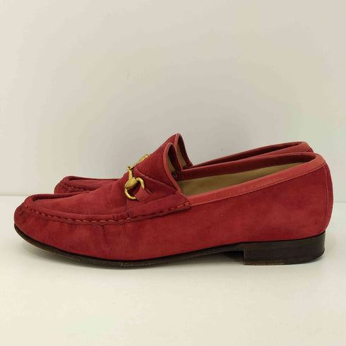 グッチ GUCCI スエード ホースビットローファー レディース 351/2