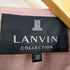 ランバン LANVIN ウール混 リボン付き 長袖 ミモレ ロング レディース 38