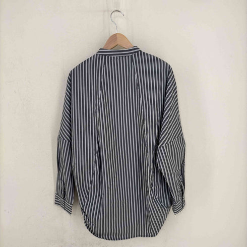 アンティカ antiqua DOLMAN STRIPE SHIRT ドルマンストライプシャツ レディース FREE