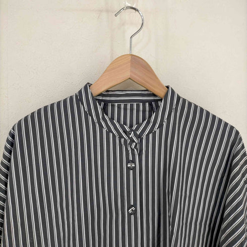 アンティカ antiqua DOLMAN STRIPE SHIRT ドルマンストライプシャツ レディース FREE