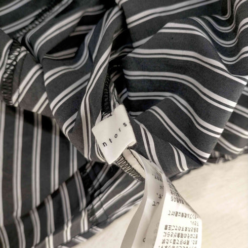 アンティカ antiqua DOLMAN STRIPE SHIRT ドルマンストライプシャツ レディース FREE