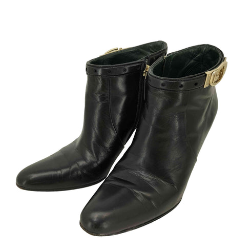 グッチ GUCCI ベルトデザイン ブーティー ブーツ レディース 341/2CJ