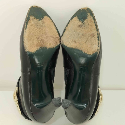 グッチ GUCCI ベルトデザイン ブーティー ブーツ レディース 341/2CJ