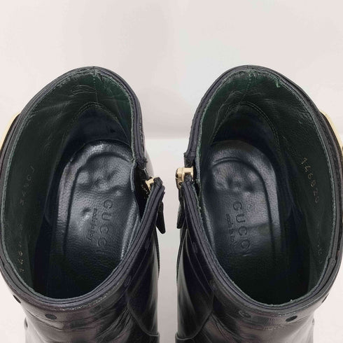 グッチ GUCCI ベルトデザイン ブーティー ブーツ レディース 341/2CJ