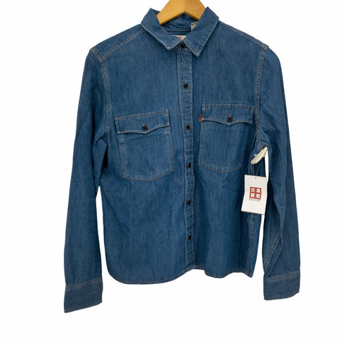 リーバイス Levis オレンジタブ デニムシャツ レディース JPN:S