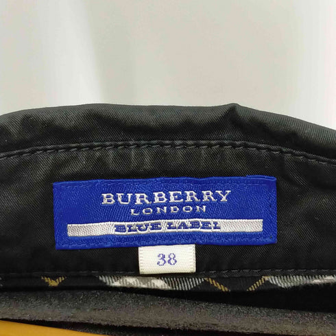 バーバリーロンドンブルーレーベル BURBERRY LONDON BLUE LABEL ホースロゴ刺繍L/Sウエスタンシャツ レディース 38