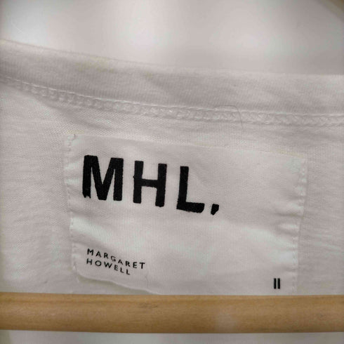 エムエイチエル MHL. HIGH TWISTED DRY JERSEY T-SHIRTS レディース US:0-2