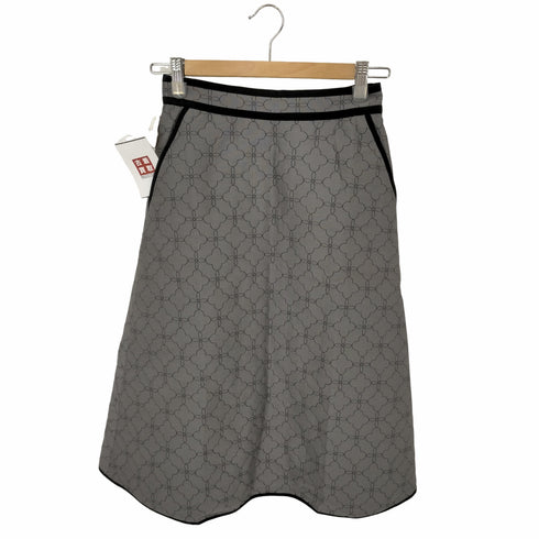 トゥービーシック TO BE CHIC タイル柄 マトラッセ スカート レディース JPN:38