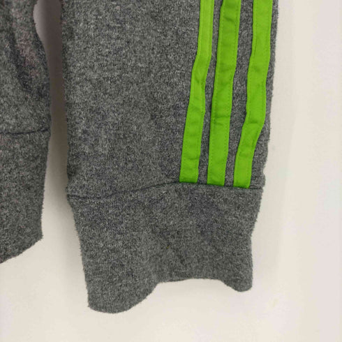 アディダス adidas ロゴ刺繍 サイドラインジップアップパーカー メンズ JPN:M