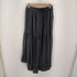 クラネ CLANE 22AW TIERED BACK LONG SKIRT ティアードバックロングスカート フレア ギャザー 2 黒 ブラック /CM ■OS レディース JPN:2