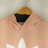アディダス adidas ロゴプリント プルオーバーパーカー レディース 160