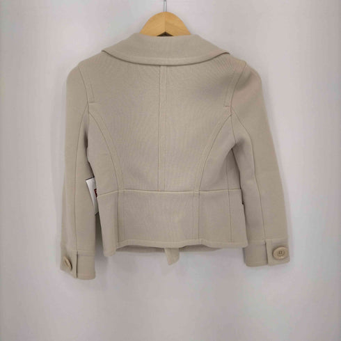 FOXEY BOUTIQUE ニットジャケット ダブル ラウンドカラー レディース 38