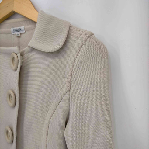 FOXEY BOUTIQUE ニットジャケット ダブル ラウンドカラー レディース 38