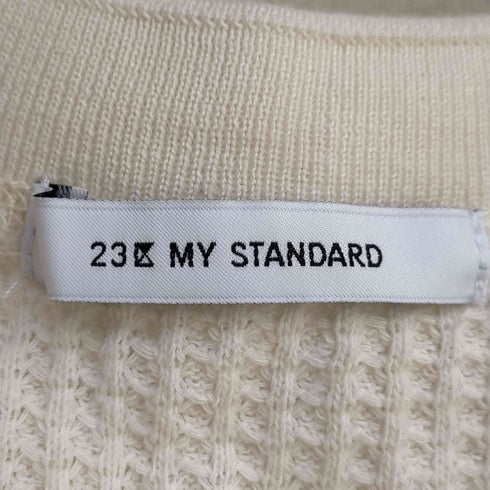 ニジュウサンク 23区 my standard コットンワッフル ロング ワンピース レディース JPN:38