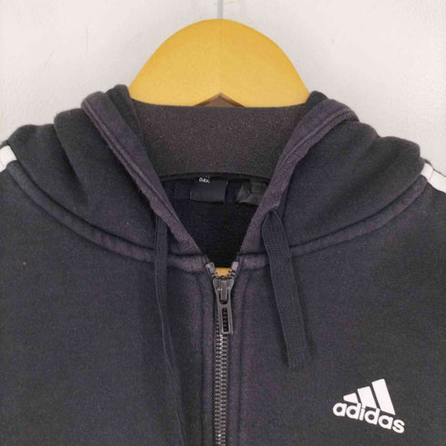 アディダス adidas ロゴプリント サイドラインジップアップパーカー メンズ JPN:M